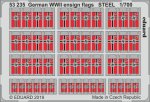 EDUARD 53235 - 1:700 German WWII ensign flags - Steel