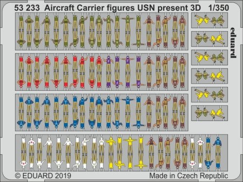 Przejdź do produktu EDUARD 53233 - 1:350 Aircraft Carrier figures USN present 3D