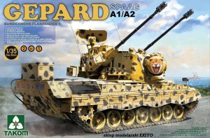 TAKOM 2044 - 1:35 Gepard A1/A2 SPAAG Bundeswehr Flakpanzer 1