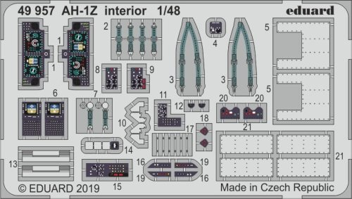 Przejdź do produktu EDUARD 49957 - 1:48 AH-1Z interior