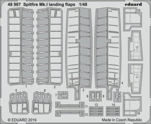 Przejdź do produktu EDUARD 48987 - 1:48 Spitfire Mk.I landing flaps