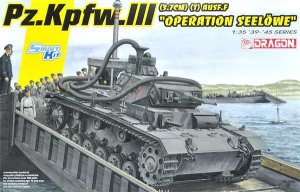 DRAGON 6877 - 1:35 Pz.Kpfw.III (3.7cm) (T) Ausf.F Operation Seelowe