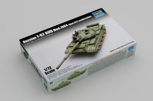 Przejdź do produktu TRUMPETER 07148 - 1:72 Russian T-62 BDD Mod.1984 Mod.1972 Modification