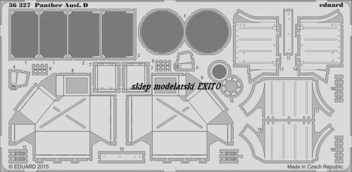 Przejdź do produktu Eduard 36327 - 1:35 Panther Ausf. D