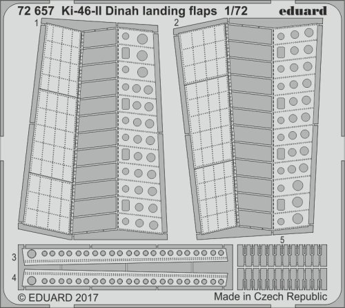 Przejdź do produktu EDUARD 72657 - 1:72 Ki-46-II Dinah landing flaps