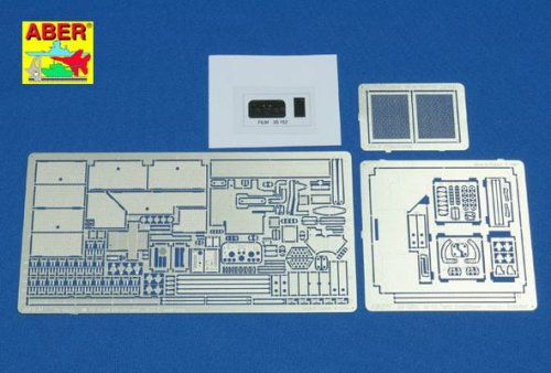 Przejdź do produktu ABER 35152 - 1:35 US Tank Destroyer M-10 Vol.2 Additional set Interior