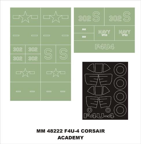 Przejdź do produktu MONTEX MM48222 - 1:48 F4U-4 Corsair
