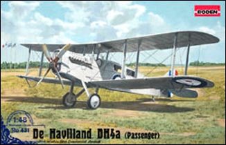 Przejdź do produktu RODEN 431 - 1:48 De Havilland DH4a (passenger)