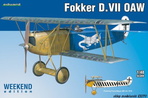 Przejdź do produktu EDUARD 84155 - 1:48 Fokker D.VII OAW