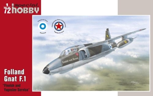 Przejdź do produktu SPECIAL HOBBY 72137 - 1:72 Folland Gnat F. Mk. I - Finnish and Yugoslav Service