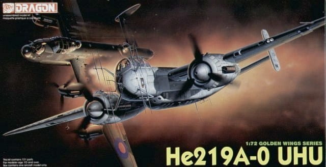 Przejdź do produktu DRAGON 5005 - 1:72 Heinkel He 219A-0 Uhu