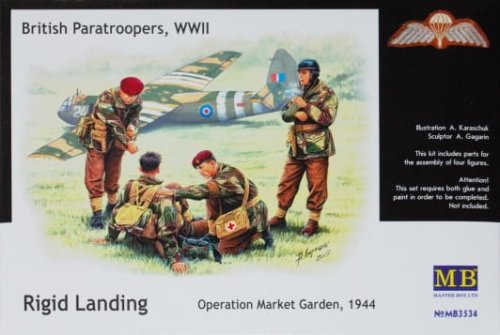 Przejdź do produktu MASTER BOX 3534 - 1:35 British paratroopers, 1944. Kit 2
