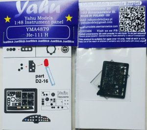 YAHU YMA4879 - 1:48 Heinkel He-111 H tablica przyrządów