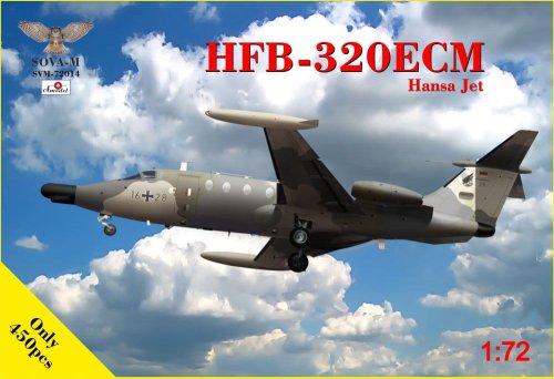 Przejdź do produktu SOVA 72014 - 1:72 HFB-320ECM Hansa Jet
