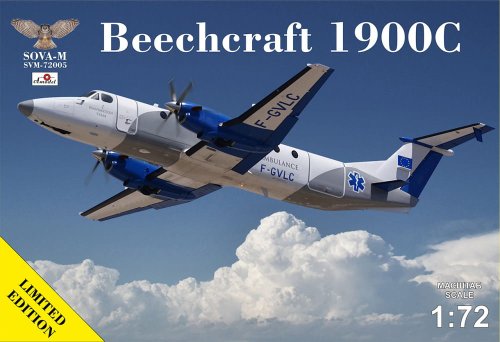 Przejdź do produktu SOVA 72005 - 1:72 Beechcraft 1900C