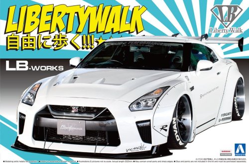 Przejdź do produktu AOSHIMA 05590 - 1:24 LB Works R35 GT-R type 1.5