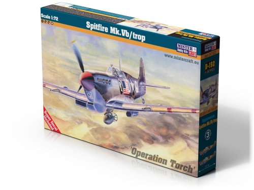 Przejdź do produktu MISTERCRAFT D192 - 1:72 Spitfire Mk.Vb / trop