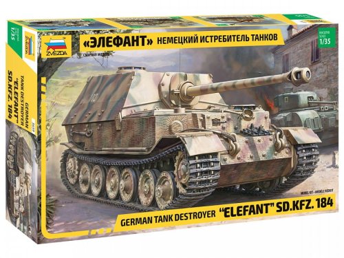 Przejdź do produktu ZVEZDA 3659 - 1:35 German Tank Destroyer Elefant Sd.Kfz.184