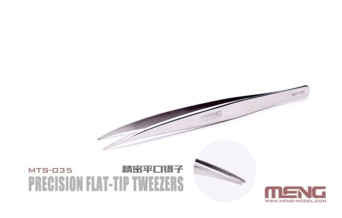Przejdź do produktu MENG MODEL MTS035 - Pęseta precyzyjna - płaska końcówka