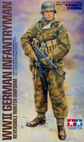 Przejdź do produktu TAMIYA 36304 - 1:16 WWII German Infatryman (Reversible Winter Uniform)