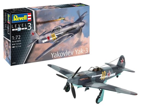 Przejdź do produktu REVELL 63894 - 1:72 Yakovlev Yak-3