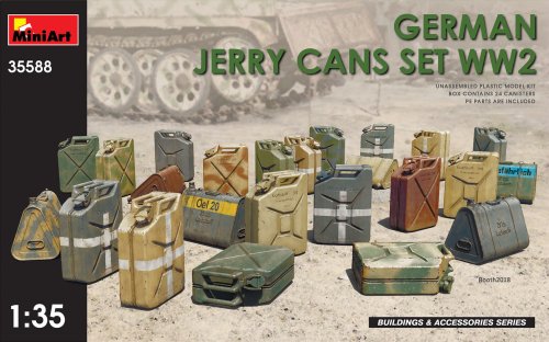 Przejdź do produktu MINIART 35588 - 1:35 German Jerry Cans set WWII