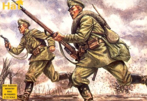 Przejdź do produktu HAT 8061 - 1:72 WWI Russian Infantry
