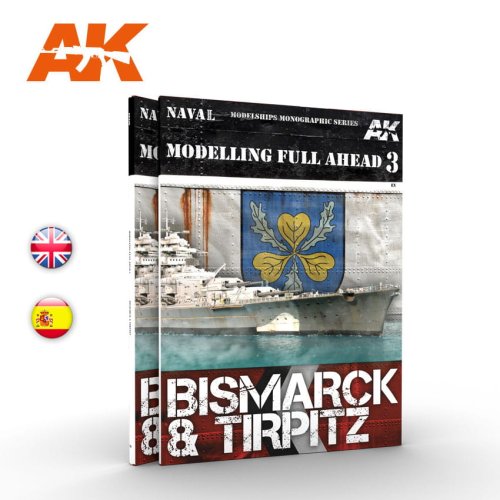 Przejdź do produktu AK INTERACTIVE 249 - Bismark & Tirpitz - Modelling Full Ahead 3