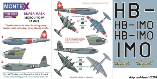 Przejdź do produktu MONTEX K48283 - 1:48 Mosquito IV