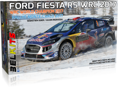 Przejdź do produktu BELKITS 012 - 1:24 Ford Fiesta RS WRC 2017