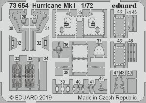EDUARD 73654 - 1:72 Hurricane Mk.I