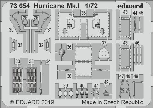 Przejdź do produktu EDUARD 73654 - 1:72 Hurricane Mk.I