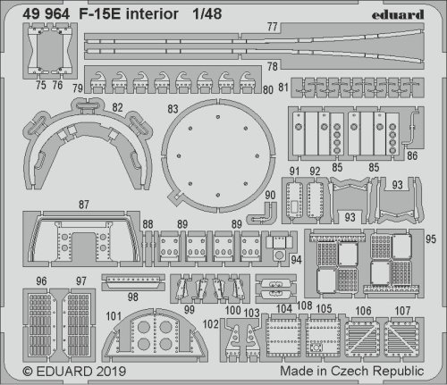 Przejdź do produktu EDUARD 49964 - 1:48 F-15E interior