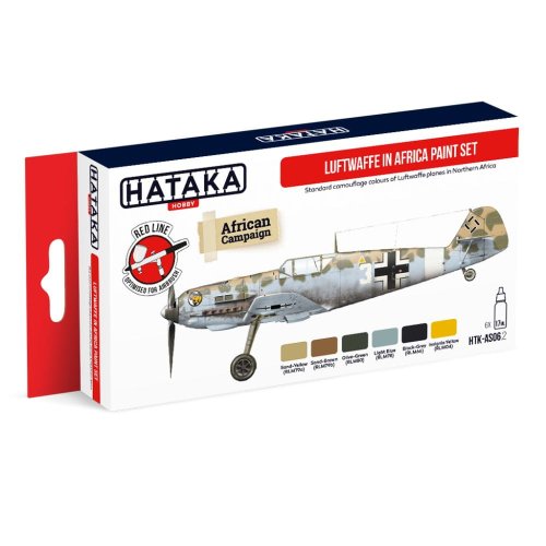Przejdź do produktu HATAKA AS06 2 - Zestaw farb Luftwaffe in Africa