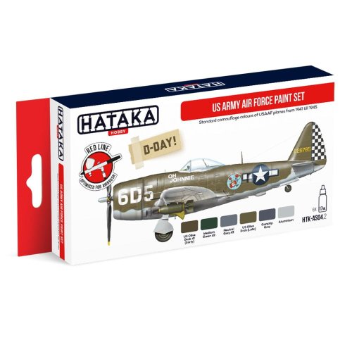 Przejdź do produktu HATAKA AS04.2 - Zestaw farb US Army Air Force