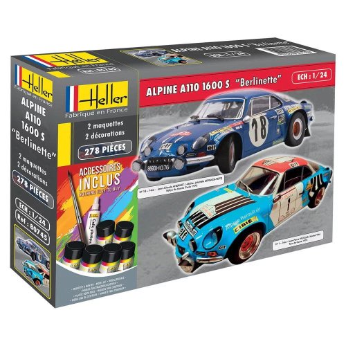 Przejdź do produktu HELLER 85745 - 1:24 Alpine A110 1600S Berlinette