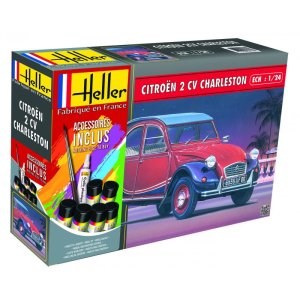 HELLER 56766 - 1:24 Citroen 2 CV Charleston