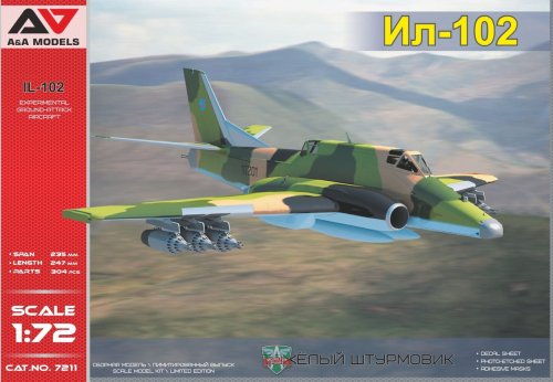 Przejdź do produktu A&A MODELS 7211 - 1:72 Ilyushin IL-102