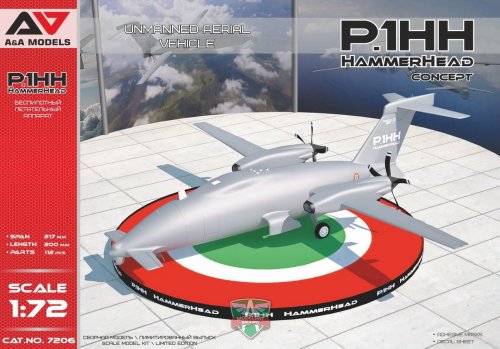 Przejdź do produktu A&A MODELS 7206 - 1:72 P1.HH Hammerhead