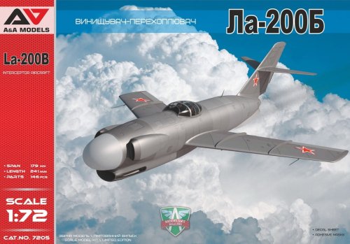 Przejdź do produktu A&A MODELS 7205 - 1:72 La-200B