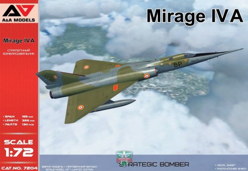 Przejdź do produktu A&A MODELS 7204 - 1:72 Mirage IV A