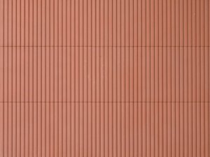 AUHAGEN 52432 H0 - Płytka blacha trapezowa czerwona