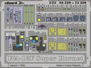 EDUARD SS229 - 1:72 F-18F