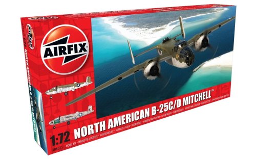 Przejdź do produktu AIRFIX 06015 - 1:72 North American B-25C/D Mitchell