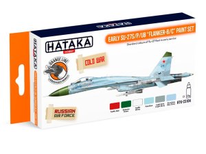 Hataka CS104 - Zestaw farb Early Su-27 S/P/UB Flanker-B/C