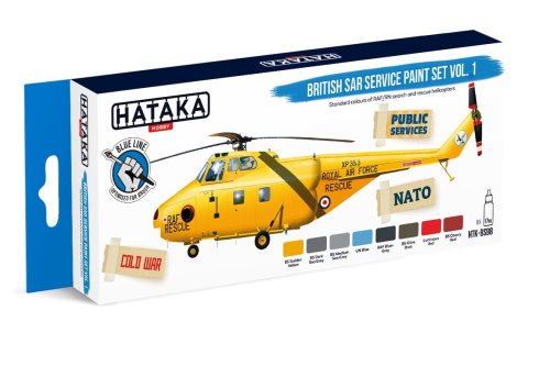 Przejdź do produktu HATAKA BS98 - Zestaw farb British SAR Service.vol.1