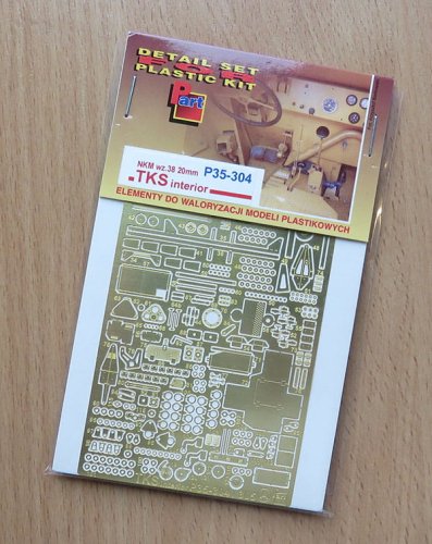 Przejdź do produktu PART P35304 - 1:35 TKS NKM wz.38 FK-A 20mm - interior