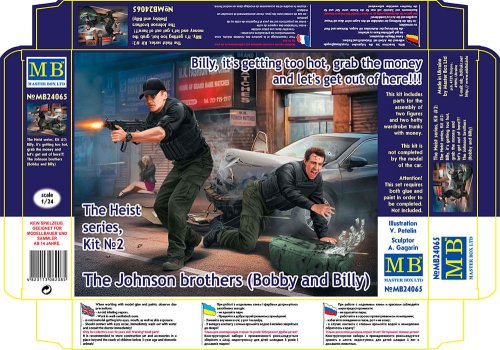 Przejdź do produktu MASTER BOX 24065 - 1:24 The Johnson brothers (Bobby and Billy) - The Heist series, Kit 2