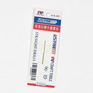 U-STAR UA90241 - Wiertło modelarskie 0.8mm