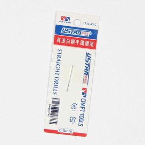 U-STAR UA90240 - Wiertło modelarskie 0.5mm